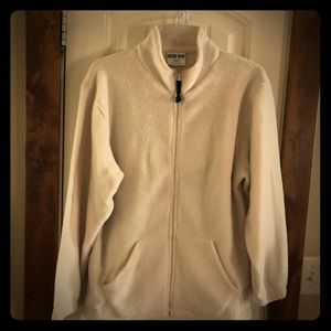 NWOT-Cream, Size Lg., Golden Grove Fleece Jacket